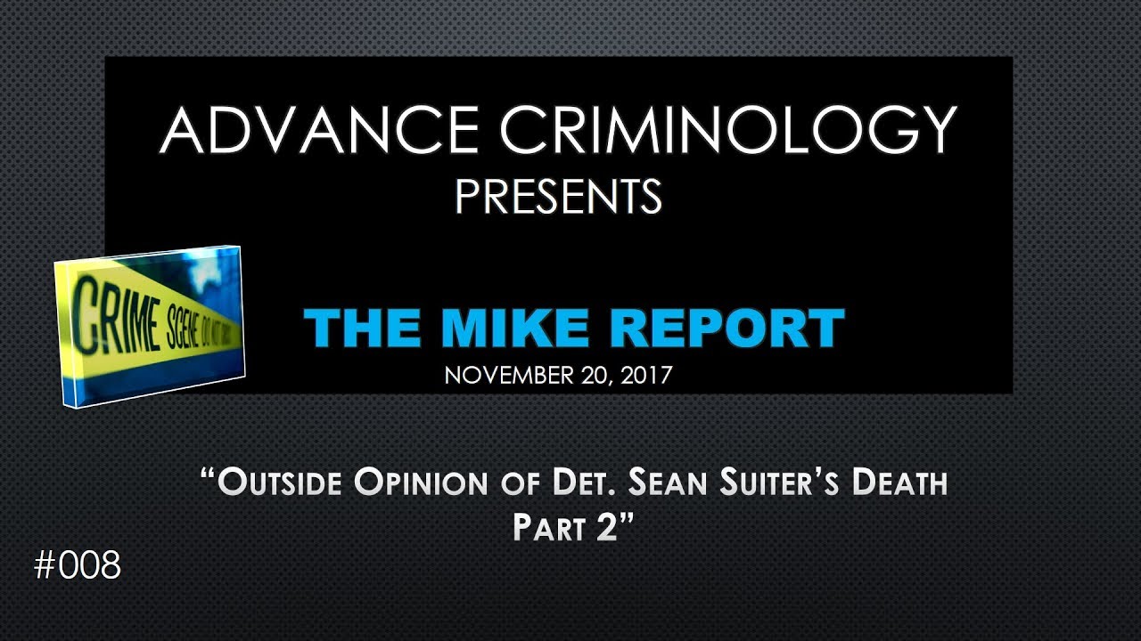 Outside opinion of Det. Sean Suiter's Death Part 2.