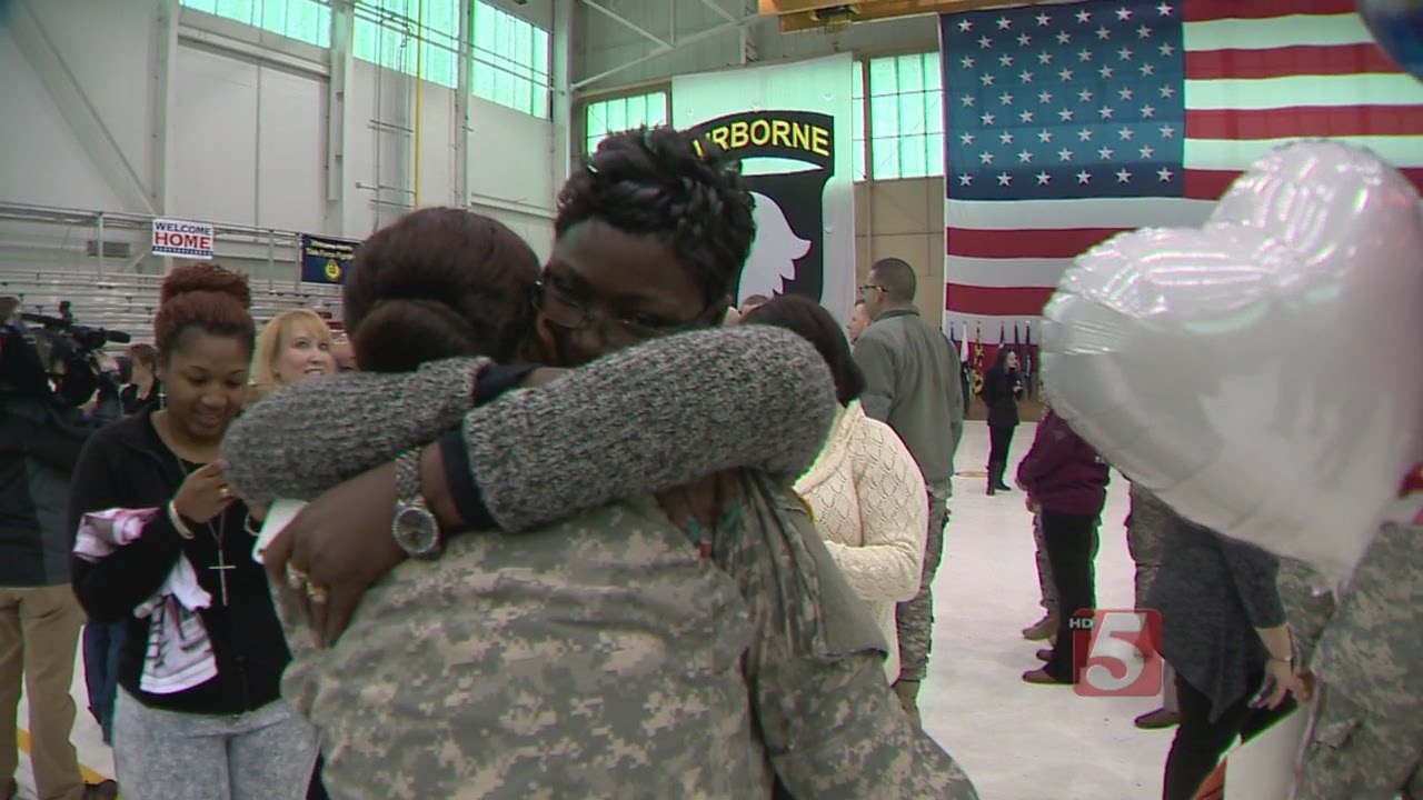 Soldiers Return To Fort Campbell From West Africa