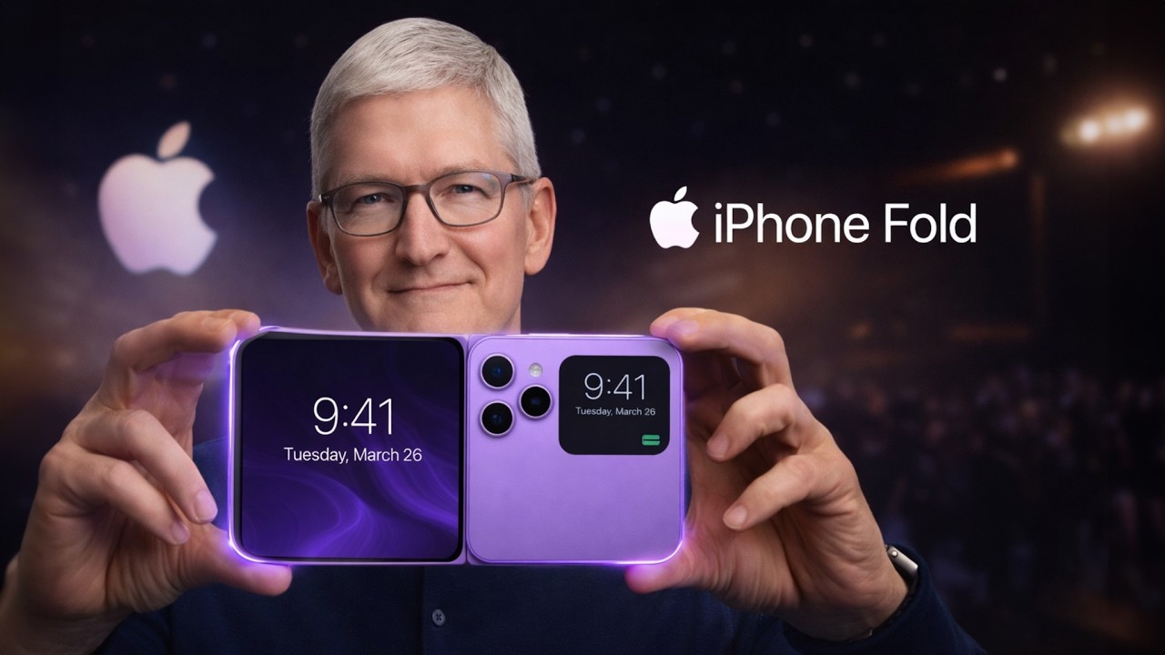 It Happened: Apple Reveals the Design of the Future iPhone Fold