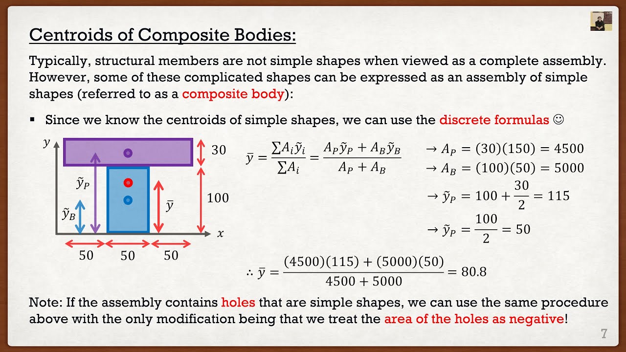 Engineering Mechanics: Statics Lecture 23 | Centroids