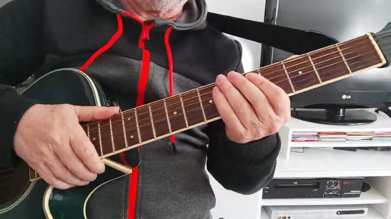 OJOS NEGROS. TUTORIAL GUITARRA