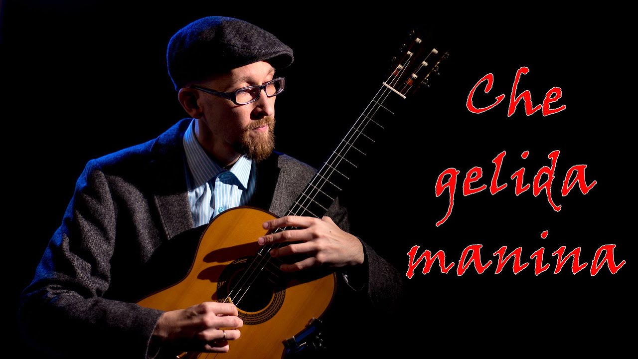 My favourite Puccini aria 'Che gelida manina' arranged for classical guitar