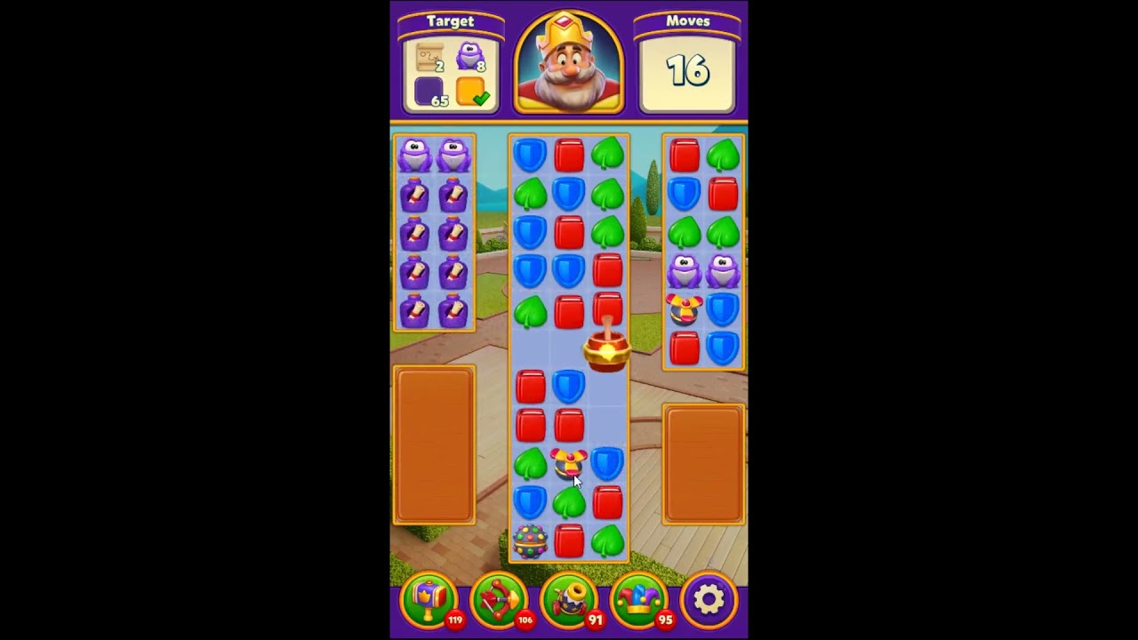 Royal Match Level 2359 - NO BOOSTERS GAMEPLAY 👑 | SKILLGAMING ✔️