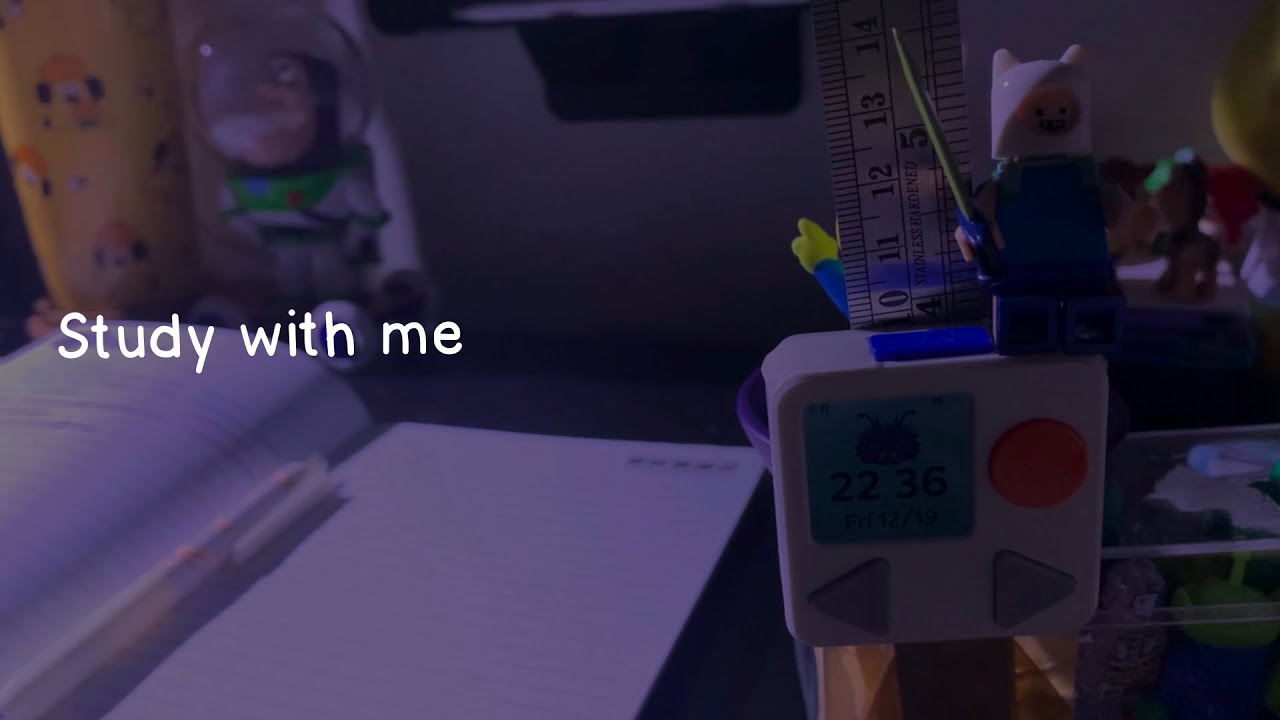 1 HOUR Study with me | white noise (rain sounds) | alarm + timer