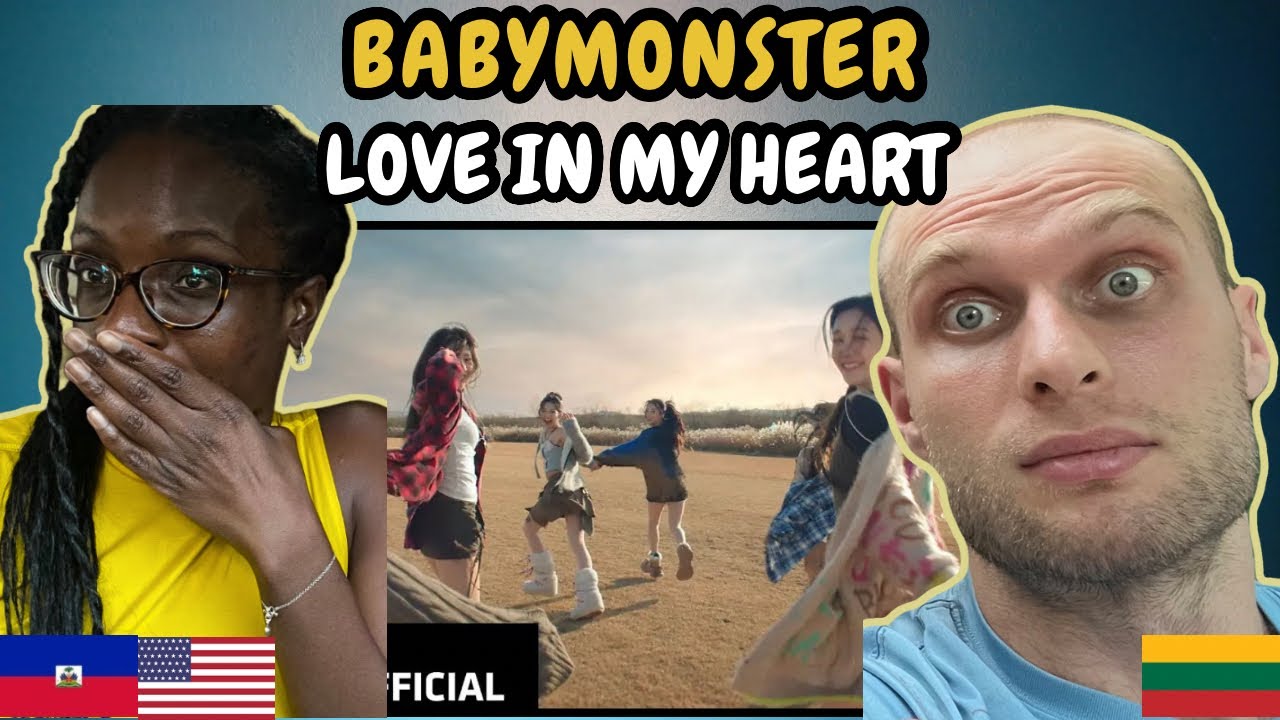 РЕАКЦИЯ НА BABYMONSTER (베이비몬스터) - Love in My Heart (официальный клип) | ПЕРВОЕ СЛУШАНИЕ