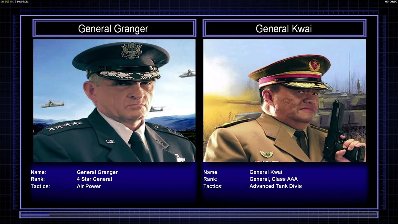 C&C Generals: Zero Hour - Airforce Challenge 4 (Hard)