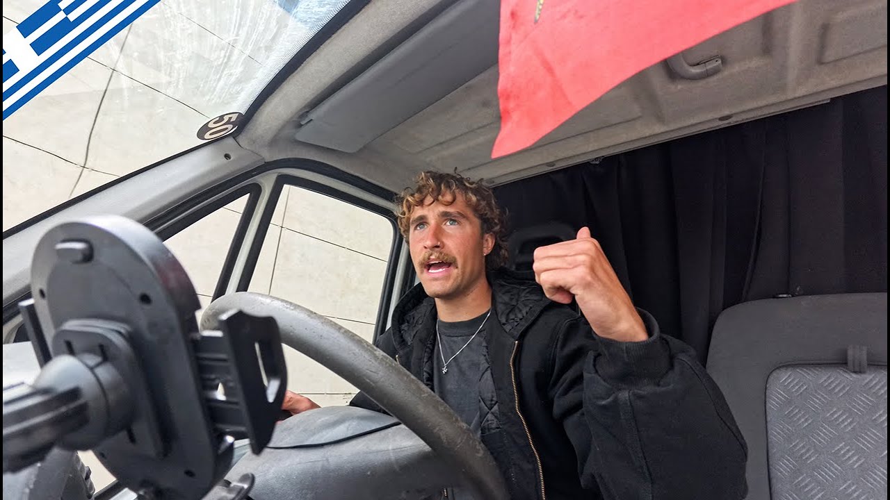Two Chaotic Days of Vanlife in Europe | Getting Followed and Trouble at the Border