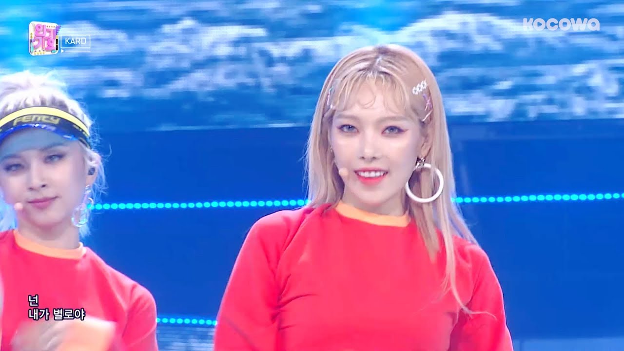 KARD - Ride on the Wind [Inkigayo Ep 969]
