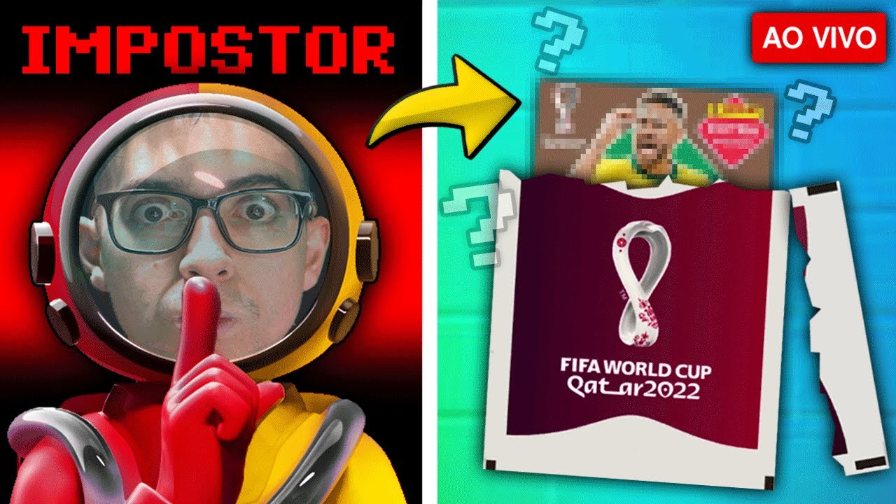 🔴 A CADA 10 MINUTOS ABRO PACOTES DE FIGURINHAS DA COPA 22 (Super SUS)