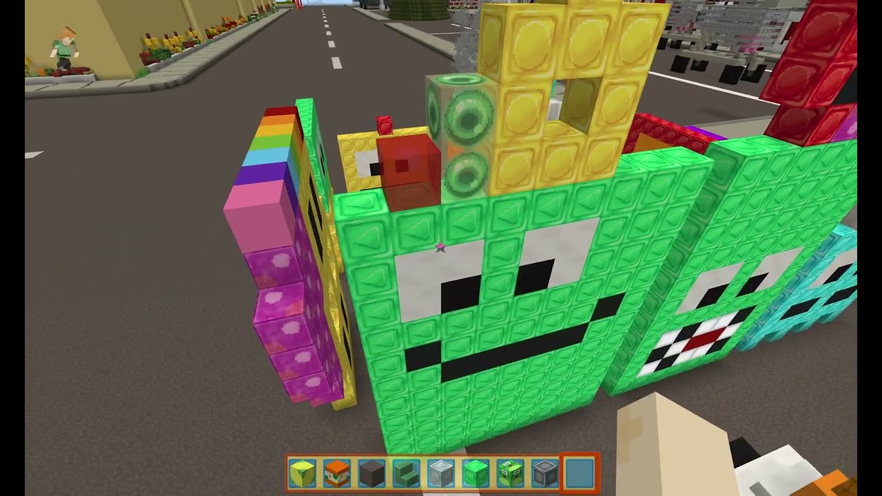 Counting by 43s Minecraft Numberblocks