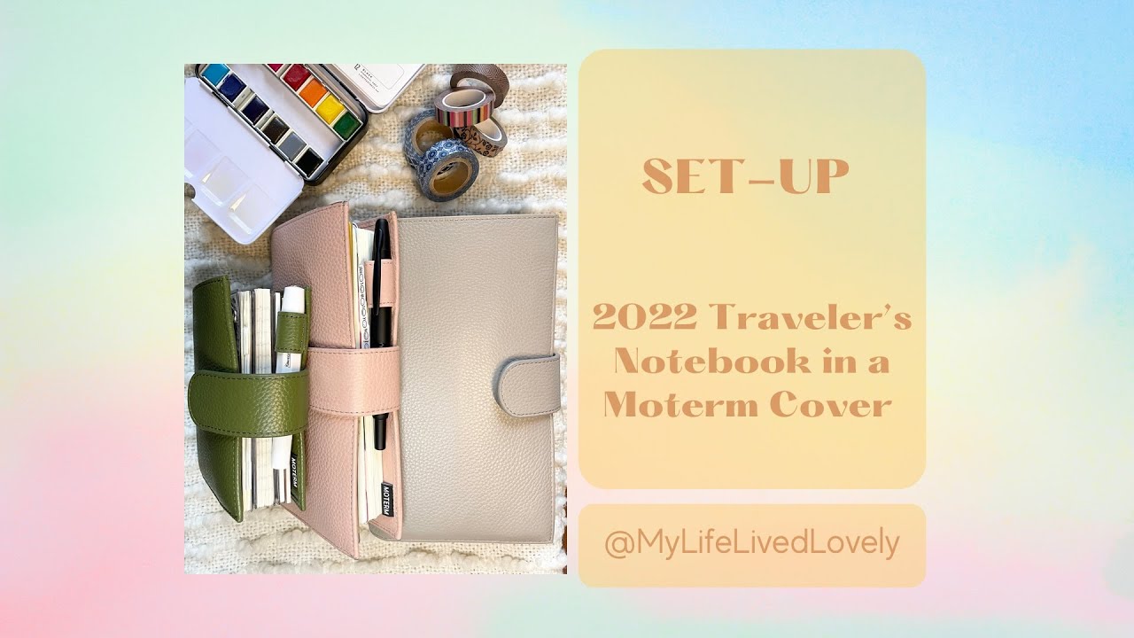 SET-UP | 2022 Traveler’s Notebook in a Moterm Cover
