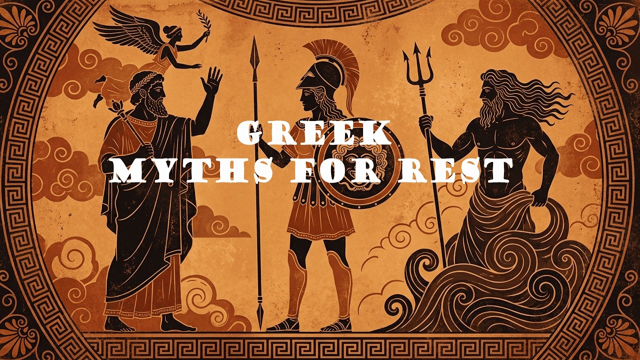 The Complete Story of Greek Mythology | Calm & Boring History for Sleep