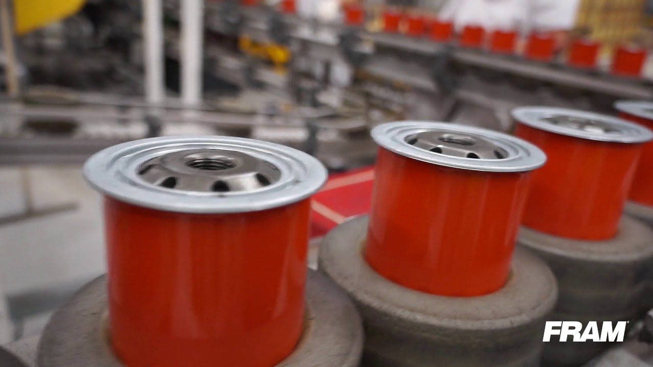 Fabricação do Filtro de Óleo Fram