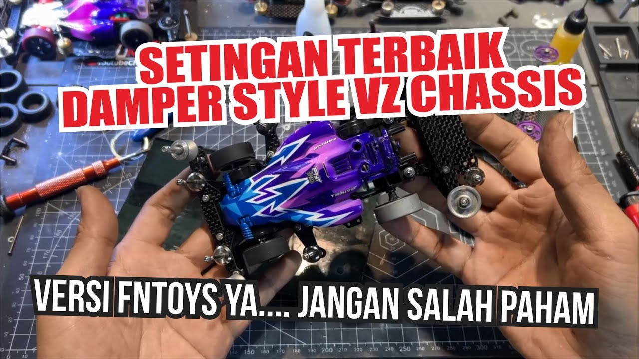 Setingan Terbaik Tamiya VZ Chassis 2024 Damper Style Best Setup