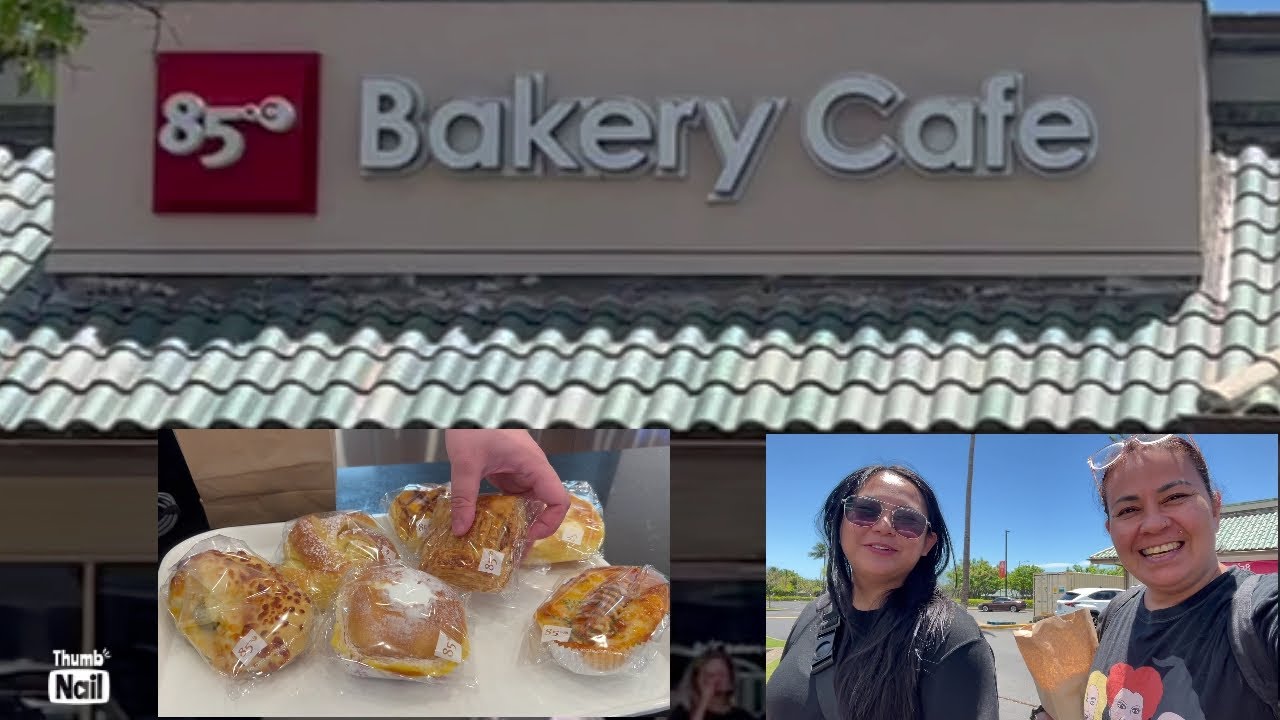 85 • C Bakery Cafe Kapolei, Гавайи ~ Дегустация выпечки, 2023 г.