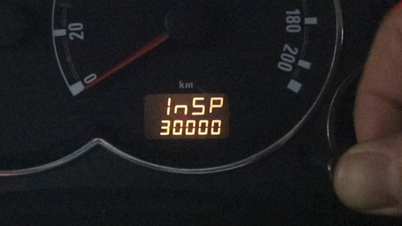 RESET SPIA INSP Opel Meriva A