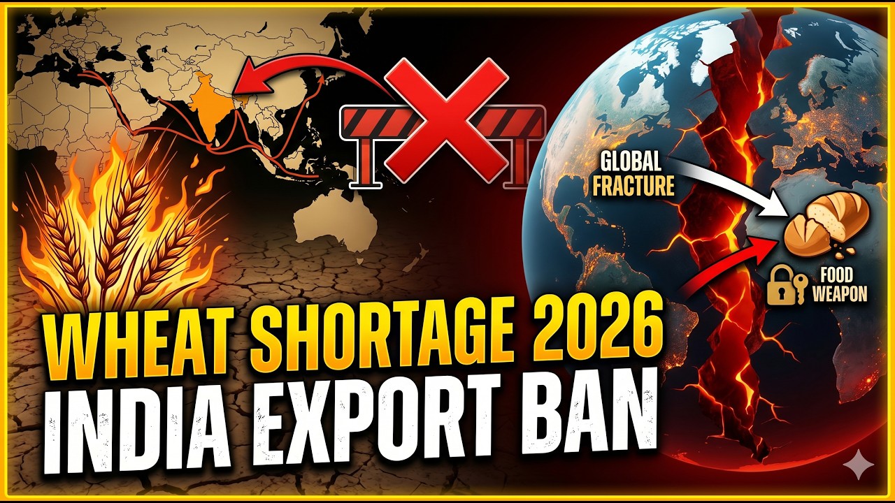 ДЕФИЦИТ ПШЕНИЦЫ 2026: Как запрет Индии разрушил глобальную продовольственную безопасность