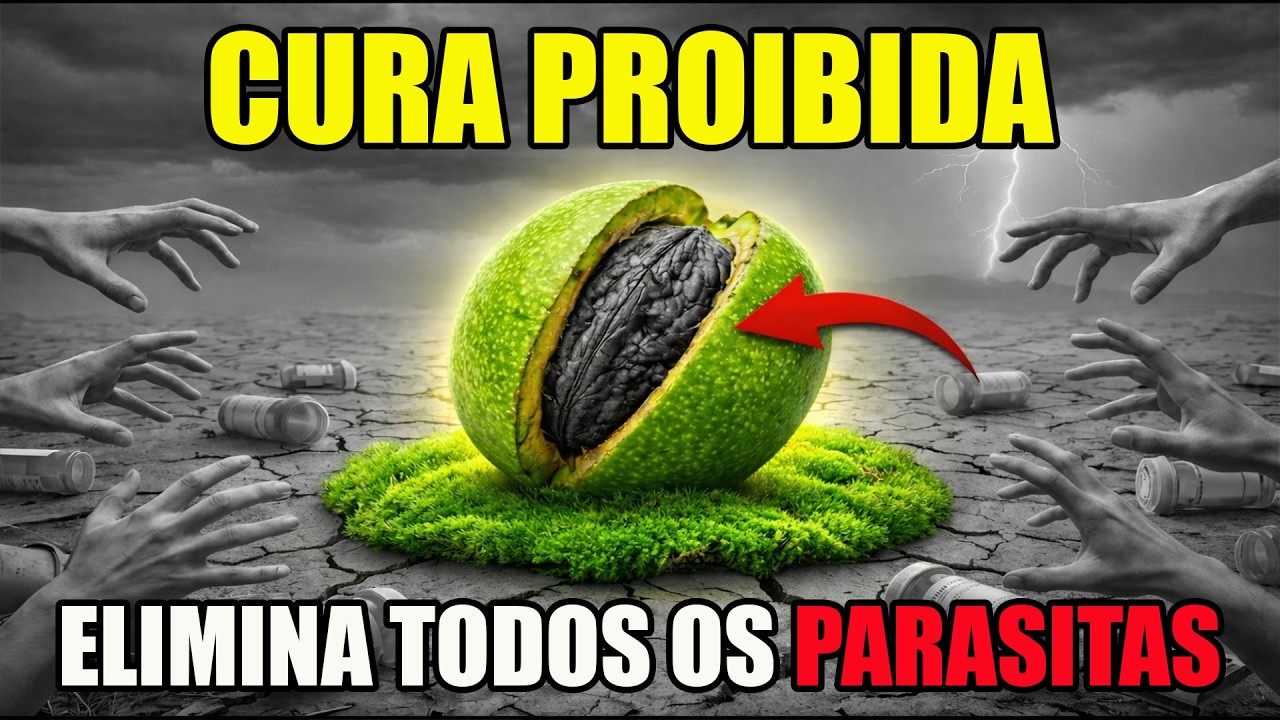 Uma Noz Mata Parasitas: A Indústria de Vermífugos de $4B Não Quer Você Perto Desta Árvore!