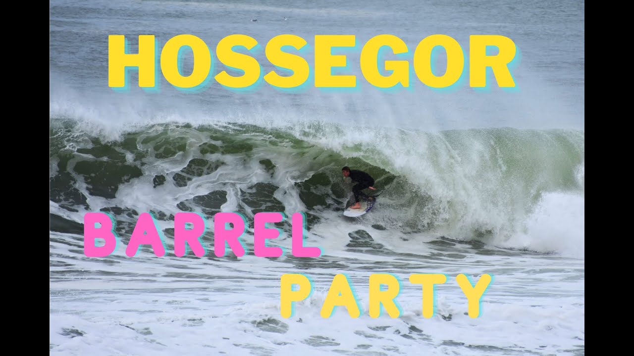 Barrels for end of Storm in Hossegor - 4 March 2024