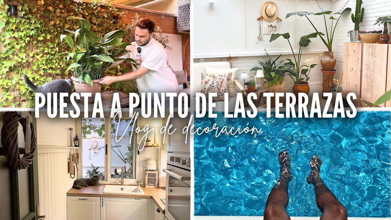 REORGANIZAMOS las TERRAZAS de VERANO 🪴 HAUL de DECORACIÓN 🏡 VLOG CASA OLIVA 😍 Zara Home e IDEAS 👌🏻