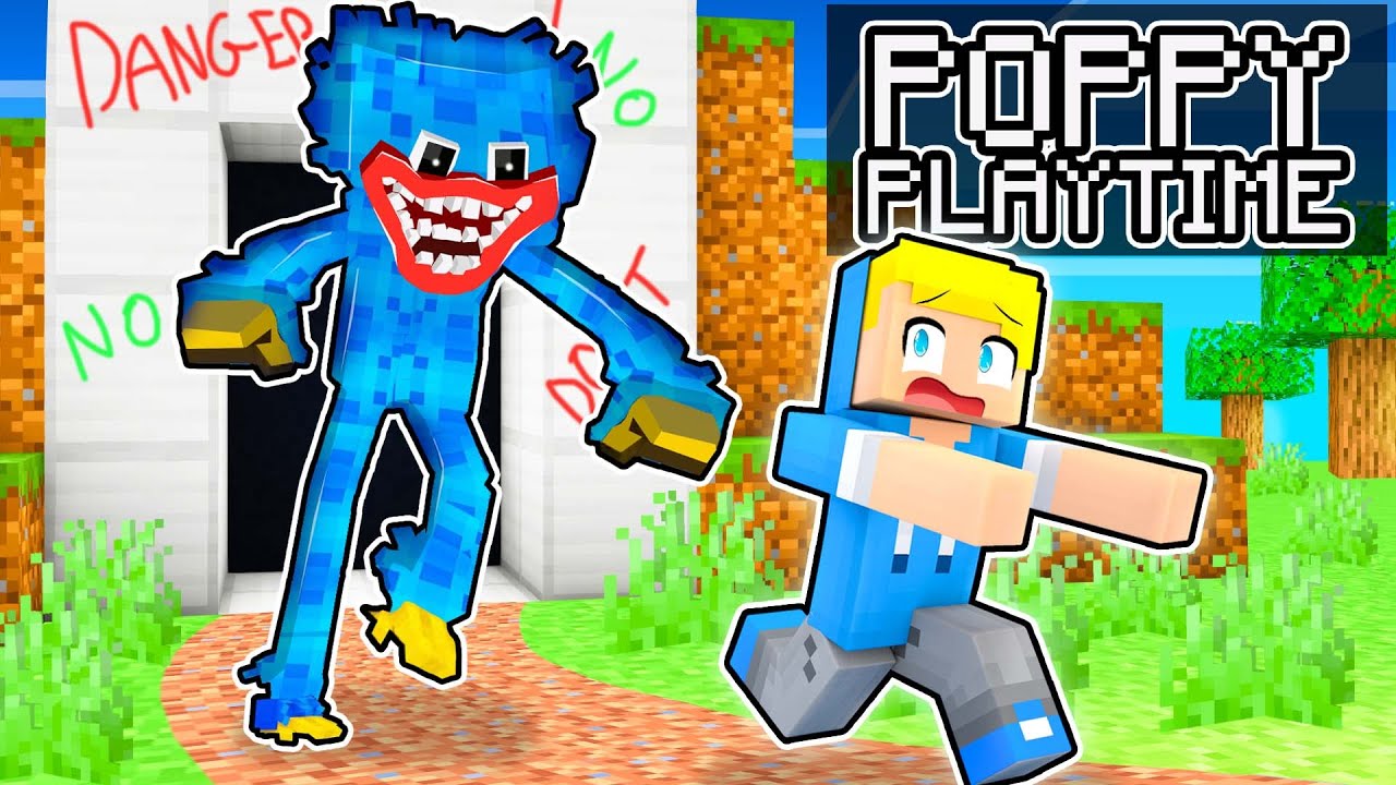 1 Notte Con POPPY PLAYTIME! - Minecraft ITA