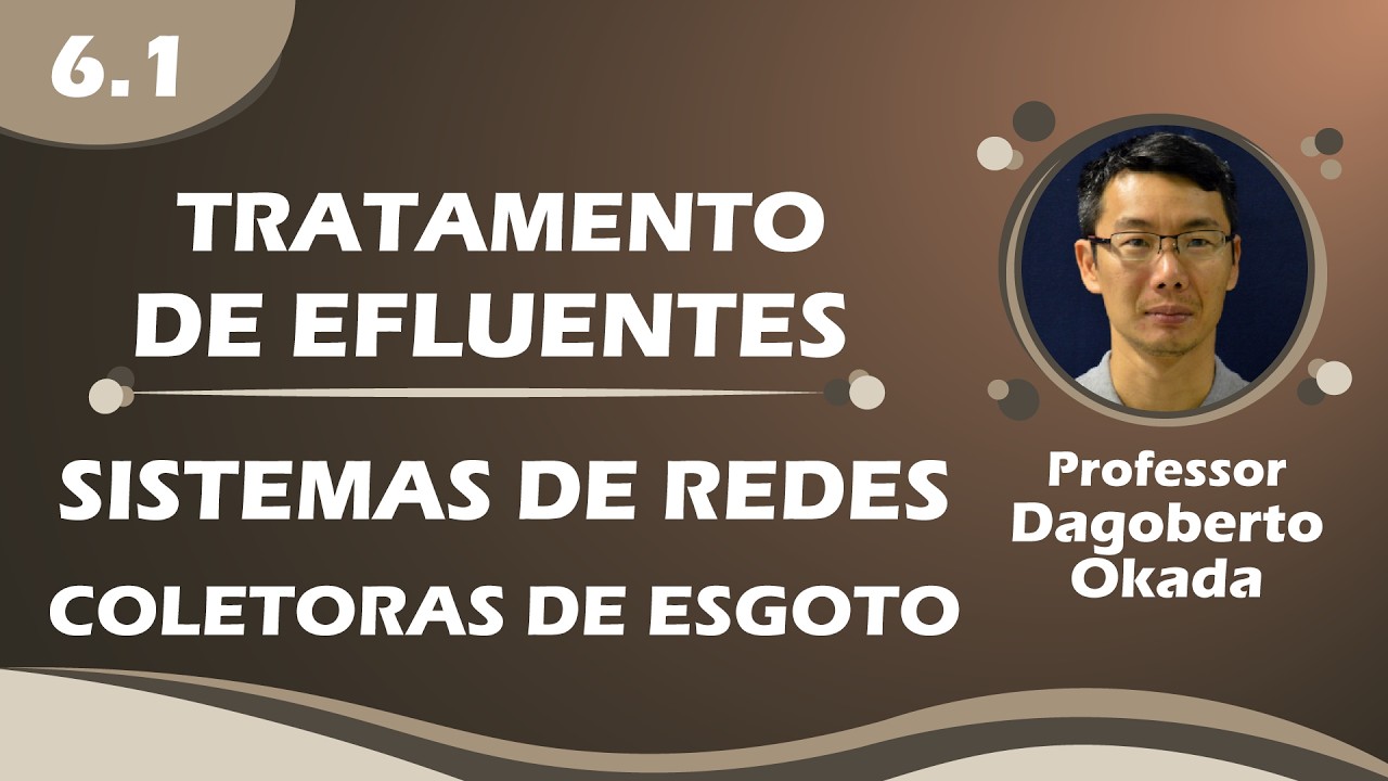 SISTEMAS DE REDES COLETORAS DE ESGOTO – AULA 6.1