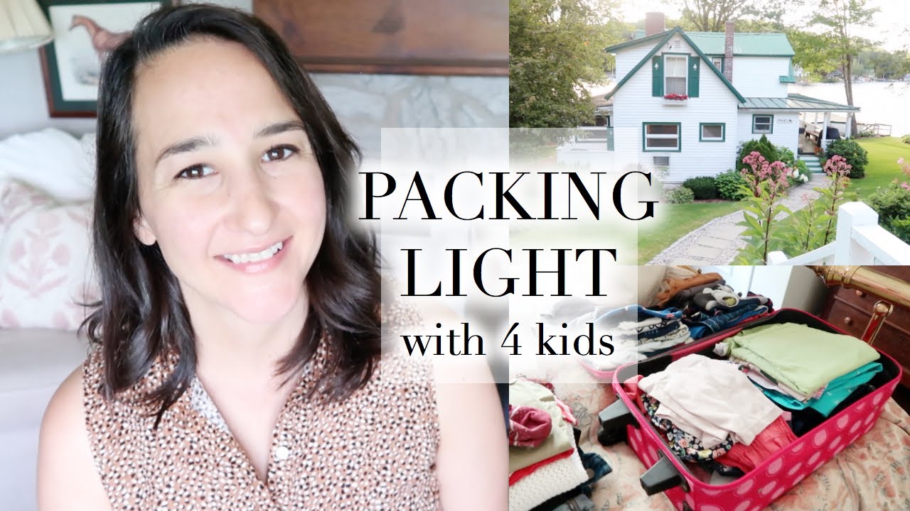 4 Kids - 1 Carry On | Vacation as a Family of 6