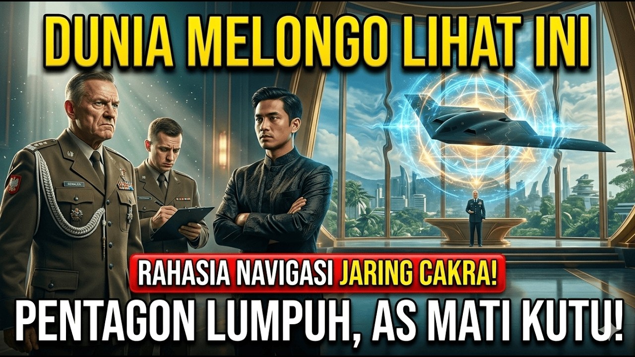 PENTAGON GEMPAR! Drone Hipersonik Mach 8 AS Dibuat Mati Kutu oleh Teknologi Kuantum Nusantara!