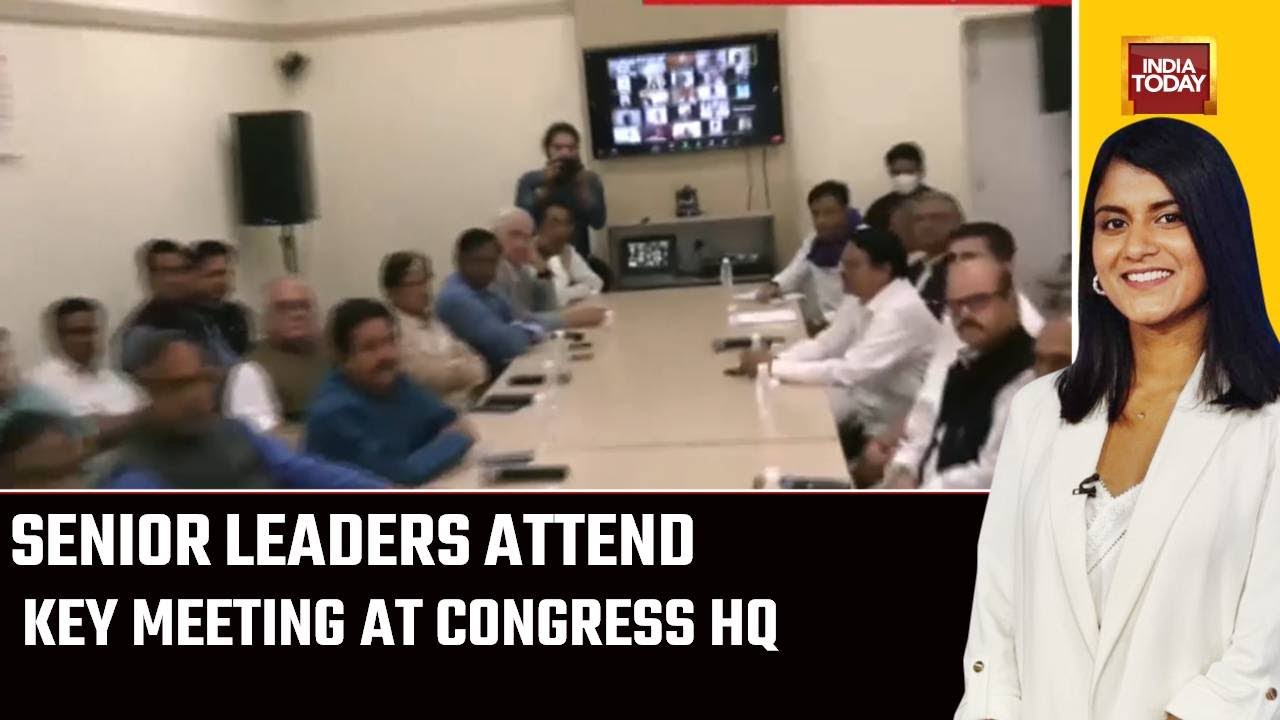 Key Meeting At Congress Hq In Delhi Underway Following Rahul Gandhi's Disqualification