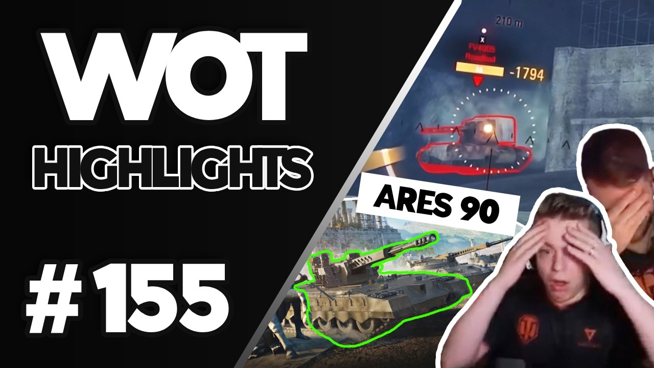 STREAMERS PLAYING ARES 90! 🔥💥 | Best Streamers Moments #155 | WoT Highlights | [World of Tanks]