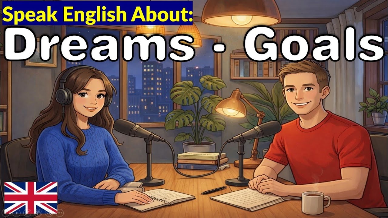 Easy English Speaking about "Dreams and Goals"