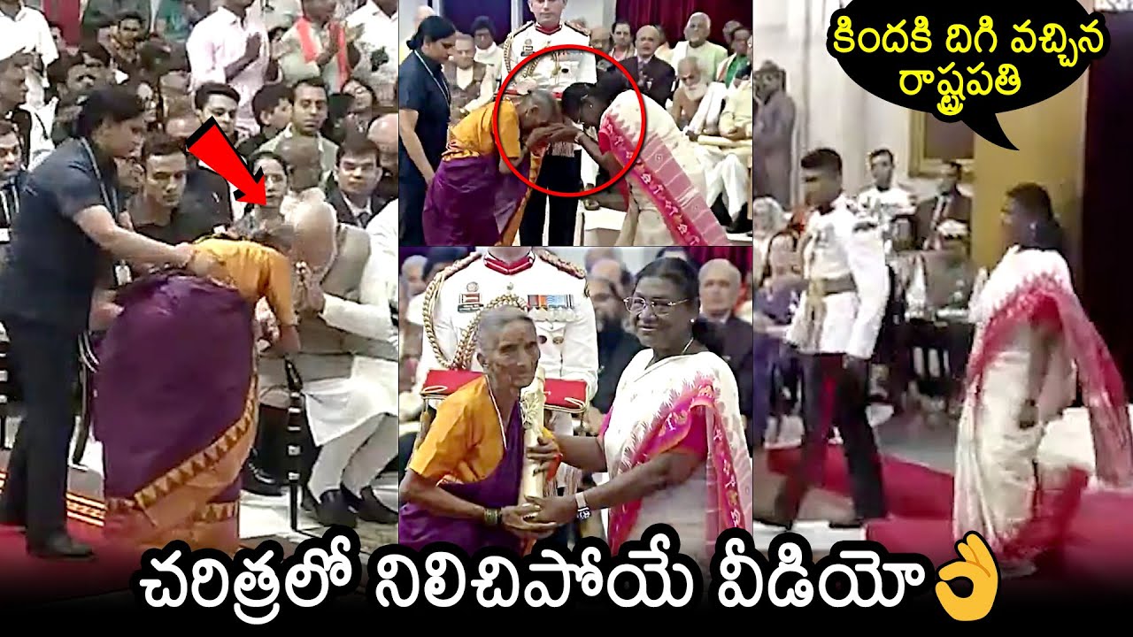 Bhimavva Doddabalappa Shillekyathara Receives Padma Shri Award | Droupadi Murmu | News Buzz