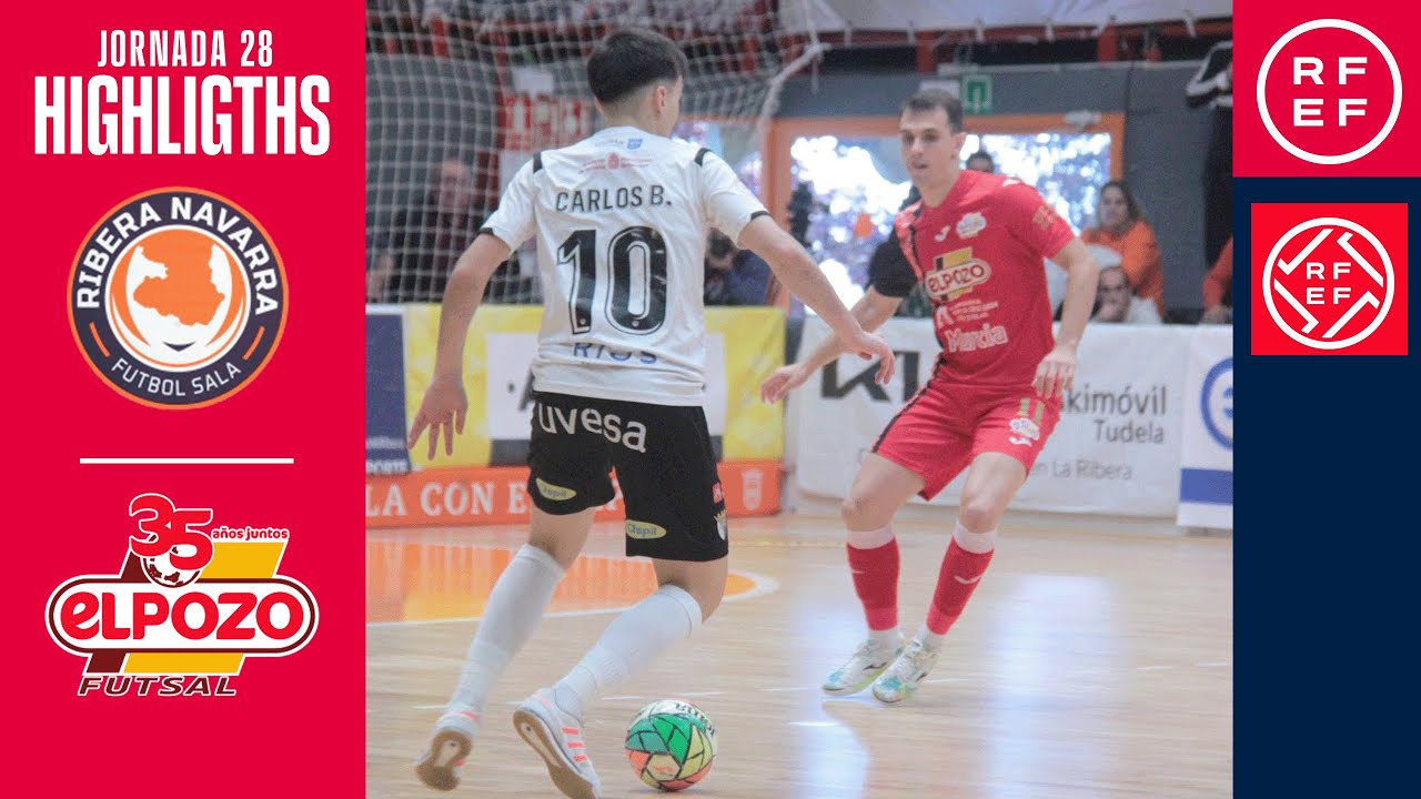 Resumen #PrimeraDivisiónFS | ATP Iluminación Tudelano RN 2-3 ElPozo Murcia Costa Cálida | Jornada 28