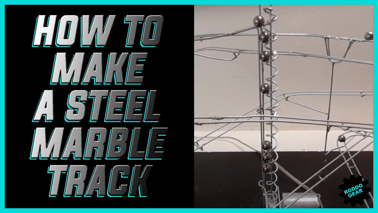 Como construir Steel Marble paso a paso - How to make a Steel Marble track step by step - Subtítulos