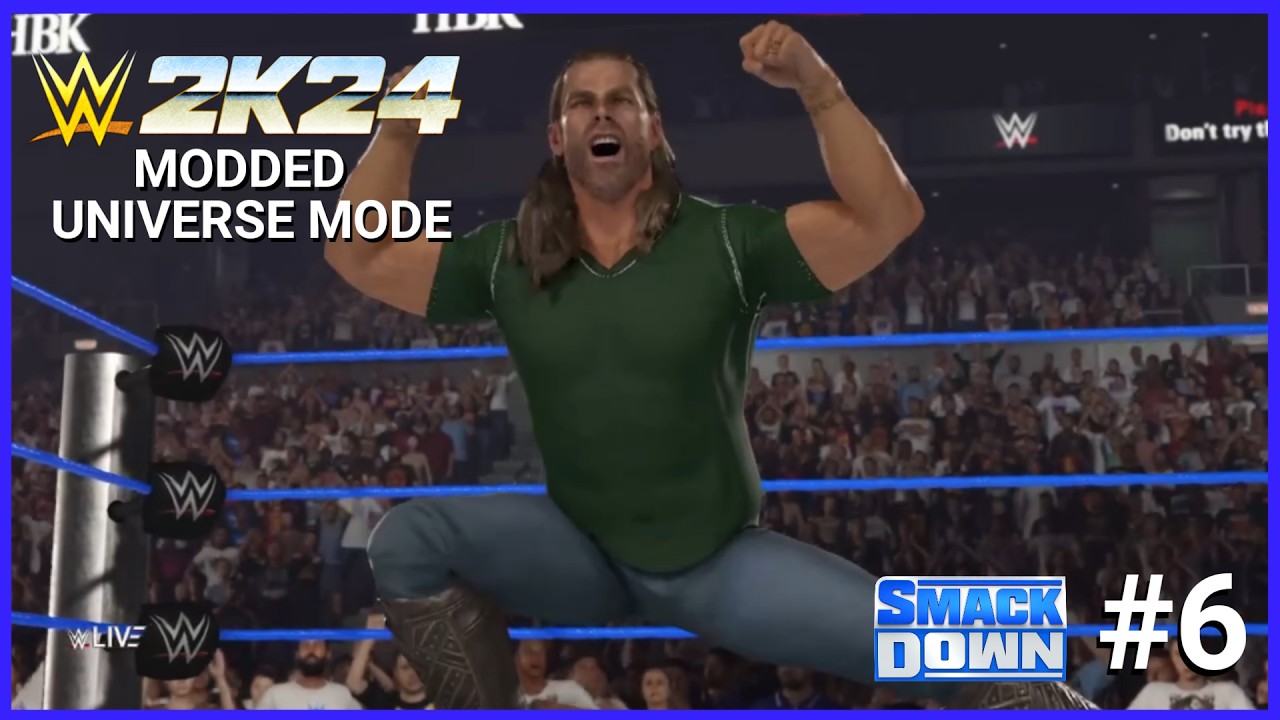 WWE 2K24 Modded Universe Mode SMACKDOWN #6