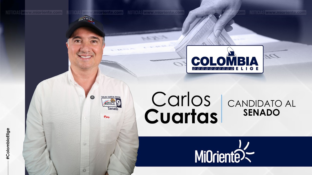 #ColombiaElige Carlos Cuartas, candidato al Senado por Salvación Nacional