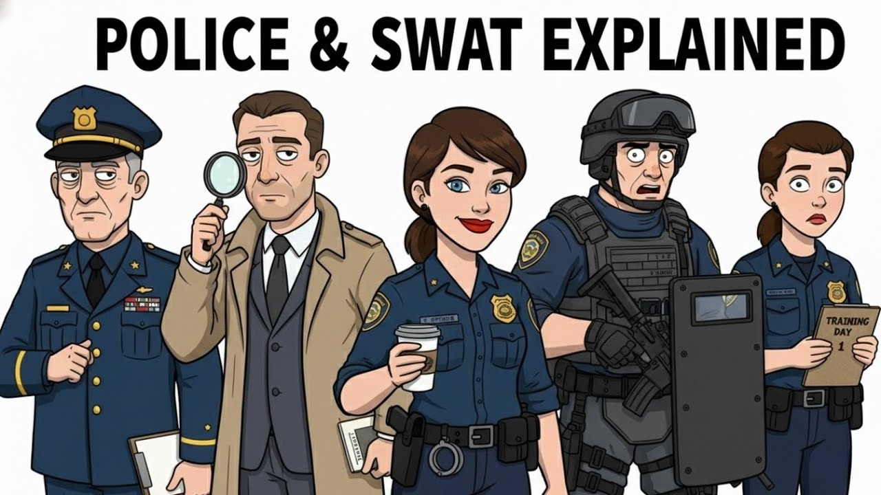 Every Rank in the Police and SWAT Explained