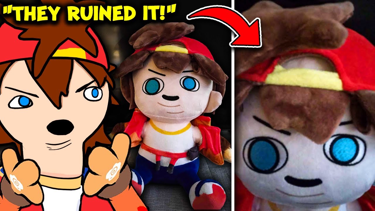 Kenji is mad at the company making his plushies