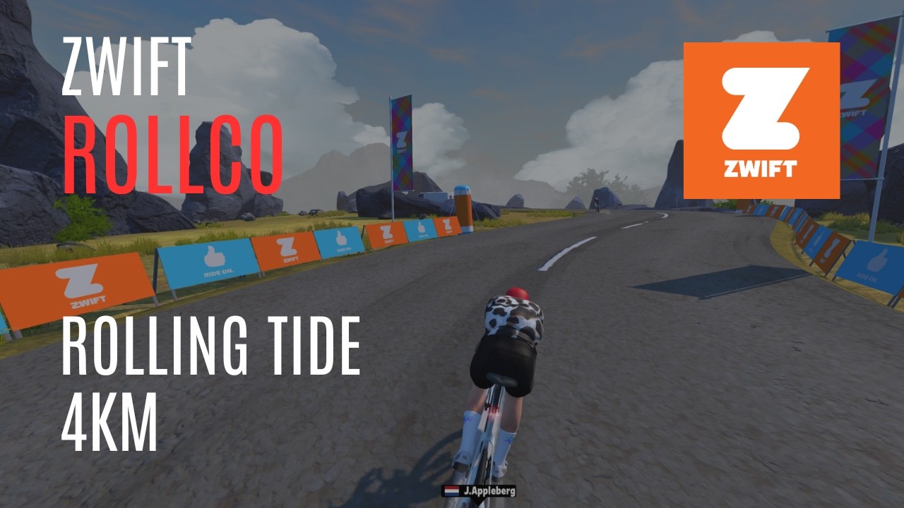 Zwift Racing - RollCo Rolling Tide - City & Sgurr 4km