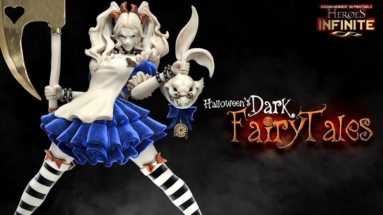 HALLOWEEN DARK FAIRYTALES October 2021 Release # 3DPrinting #RagingHeroes