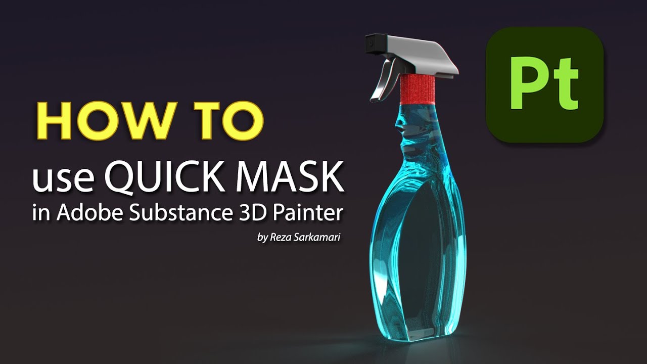 Как использовать быстрое маскирование в Adobe Substance 3D Painter