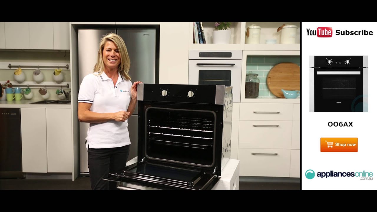Elegant 60cm Omega Electric Wall Oven OO6AX reviewed by expert - Appliances Online