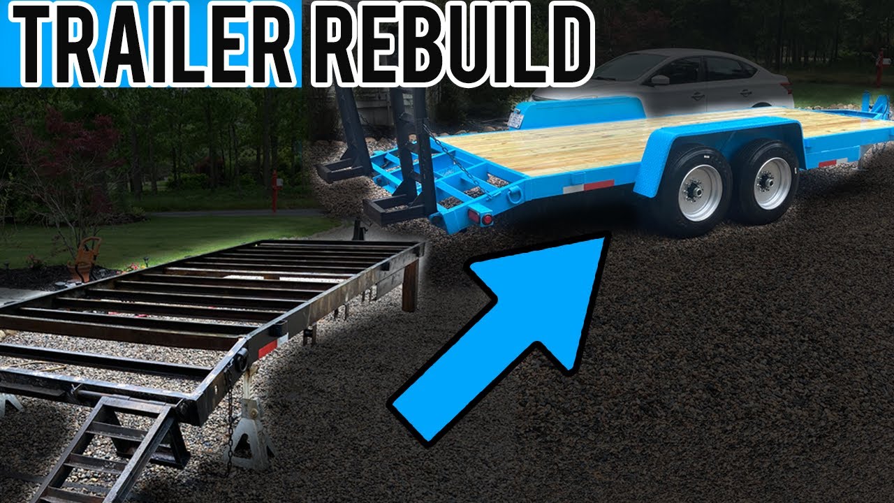 Rebuilding An Old Trailer!