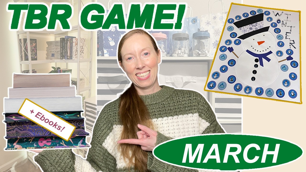 Was March My Luckiest TBR Game Yet? 🍀📚🎲 | March 2026 TBR Game