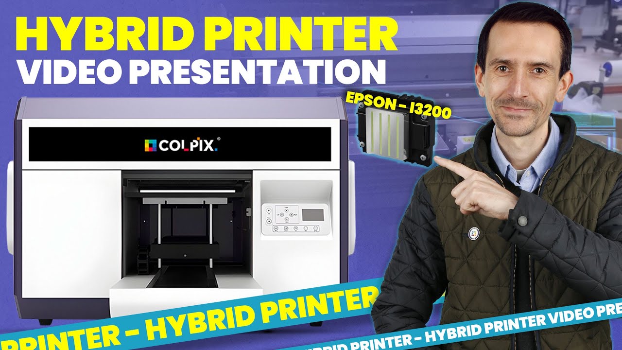 Revolutionary Hybrid UV Printer &ndash; DTF & UV in One! 🚀 #dtfuv  #uvprintingmachine
