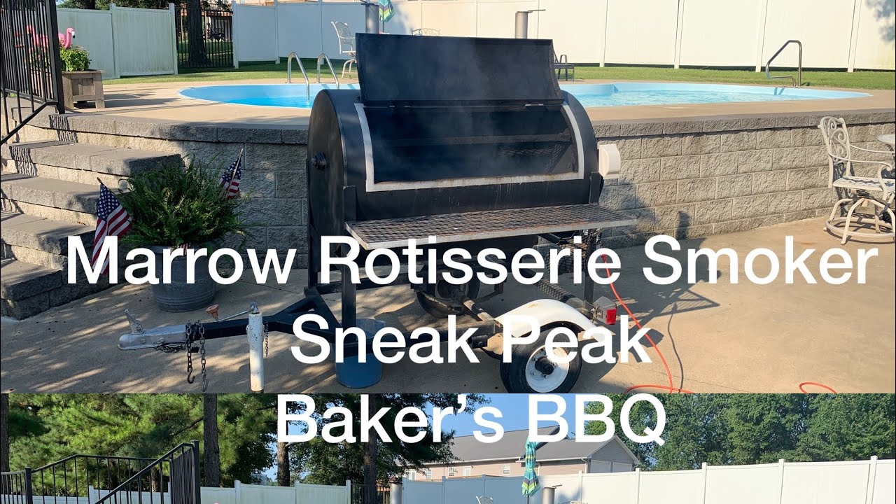 Marrow Rotisserie Smoker Sneak Peak - Baker’s BBQ
