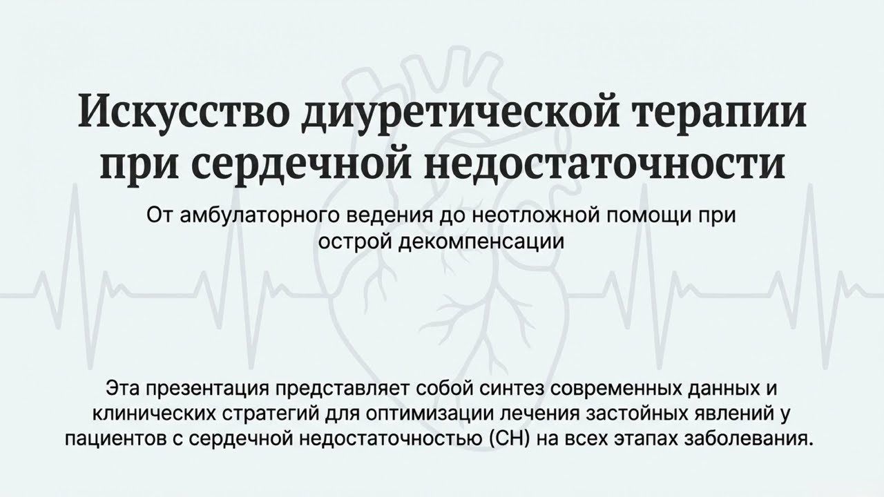 Секреты применения мочегонных средств при сердечной недостаточности