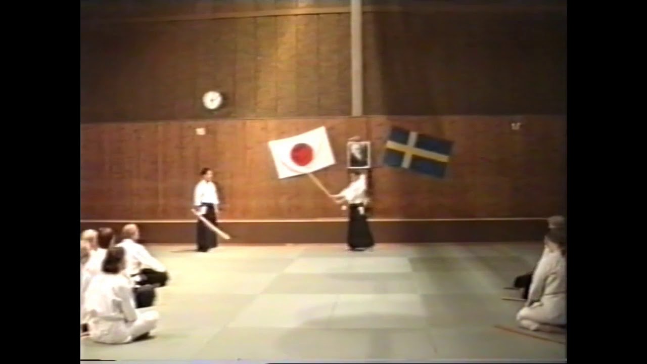 Nishio Sensei, Aikido, Uppsala 1989 Part 7