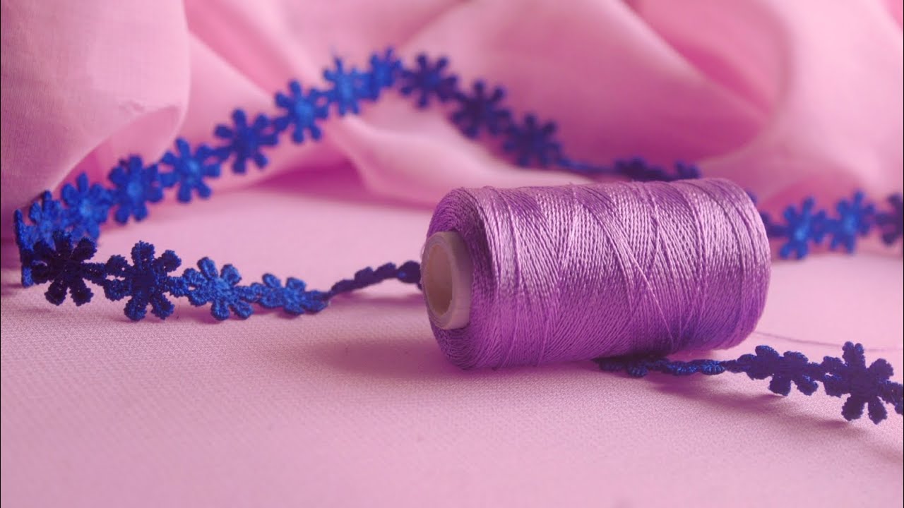 Elegant & Easy Neck Embroidery Design for Beginners 💕✨💕✨ #needlesquare #neckdesign