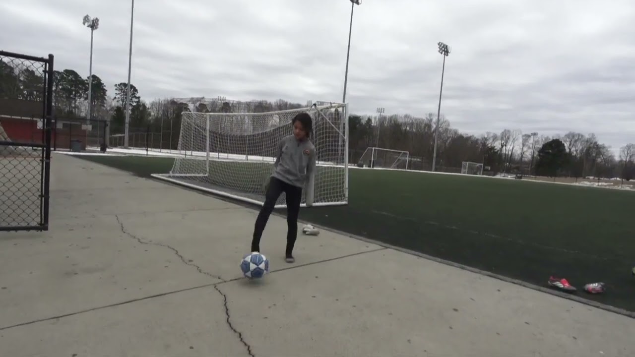 Chiino Torres and Isabella soccer ⚽️ training #futbol #football 